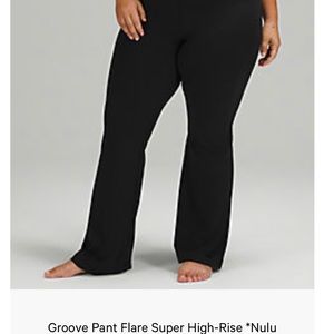 Lululemon Groove Pant High Rise Nulu